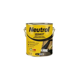Neutrol Tinta Asfáltica Impermeabilizante 3.6 Litros Vedacit