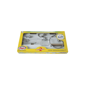 Kit de Acessórios para Banheiro Samba JKSC Japi