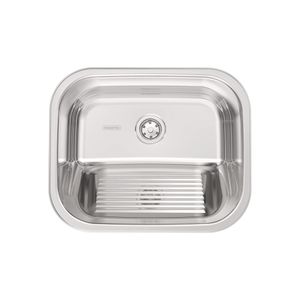 Tanque Inox 50x40x22cm de Encaixe Hera 34 Litros com Acabamento Polido 94400407 Tramontina