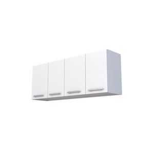 Armário Aéreo em Aço 1,50 Metros Venus Branco - Cozimax
