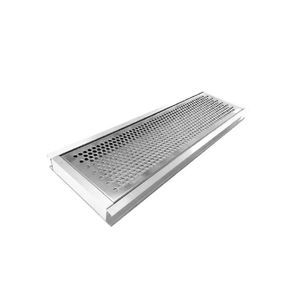 Grelha de Inox com Tela 50 x 15 cm - JJM