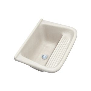 Tanque de Mármore Sintético 50 x 40 cm Marrom Imperial T000MI Decoralita