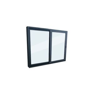 Vitro de Correr de Aluminio Preto 1.50 x 1.00 Metros PA392.0 RioBras