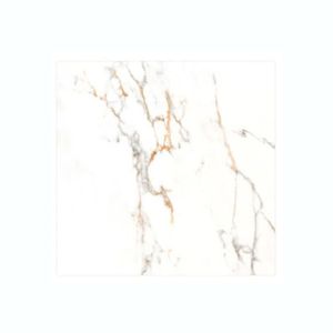 Porcelanato 80 x 80 cm Polido Retificado Calacata Nero 82841 Gaudi