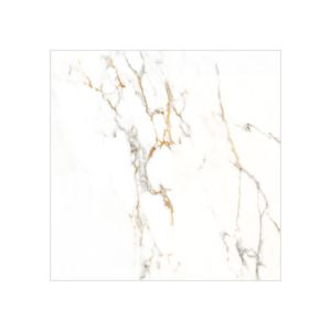 Porcelanato 80 x 80 cm Polido Retificado Calacata Oro 81781 Gaudi