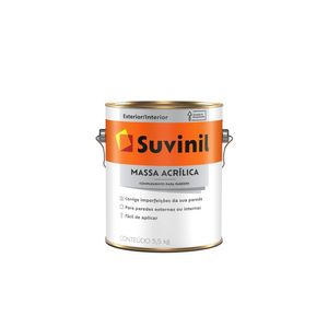 Massa Acrílica 5,5 Kg 50687553 Suvinil
