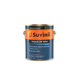 Tinta Branco Neve 3,6 Litros Suvinil Toque De Seda 53422448