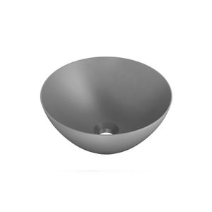 Cuba de Apoio Redonda 35 cm Sem Mesa Stone Desing D1 - Celite