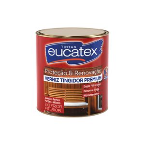 Verniz Tingidor Imbuia Brilhante 900 ml Eucatex 9200198.04