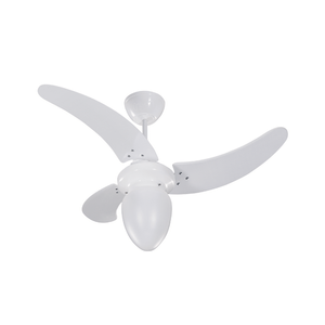 Ventilador de Teto Búzios Max 3 Pás Branco com Branco 127v Tron
