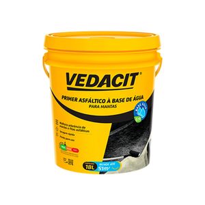 Primer Asfáltico à Base de Água para Mantas 18 Litros Vedacit