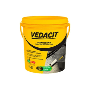 Desmoldante para Concreto Revestido 3.6 Litros Vedacit