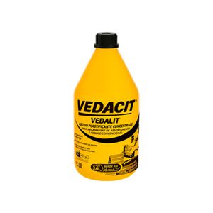 Vedalit Aditivo Plastificante para Argamassas de Assentamento e Reboco Convencional 3.6 Litros Vedacit