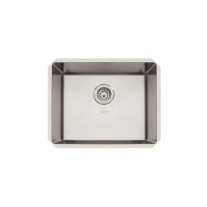 Cuba Inox 50x40x20cm de Embutir Design Collection Quadrum Undermount com Acabamento Scotch Brite 94007112 Tramontina