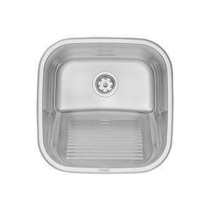 Tanque Inox 40x40x21cm de Encaixe Hera 25 Litros com Acabamento Polido 94403407 Tramontina