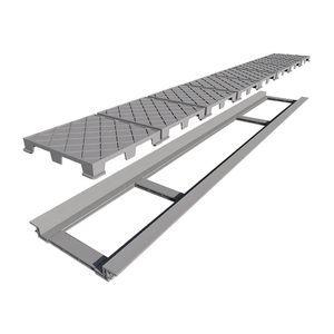 Ralo Linear 1,30 Metros x 15 cm Tampa Oculta Área Externa - Infinity Plus Linear