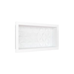 Nicho de Banheiro 60 x 30 cm Branco 89998 Cozimax