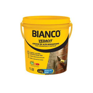 Bianco Adesivo de Alto Desempenho para Argamassas e Chapiscos 3.6 Kg Vedacit