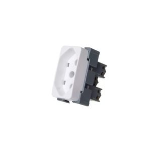Módulo Tomada B3 Cor Branco 2P+T 20A 250V~ 19417 MarGirius