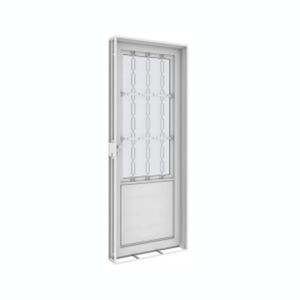 Porta com Postigo 80 cm x 2.15 Metros Grade Elo Direita 5485 Vitrolar