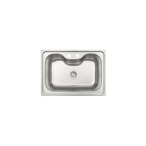 Cuba Inox 69x49x20cm de Embutir Morgana com Acabamento Acetinado 93806192 Tramontina