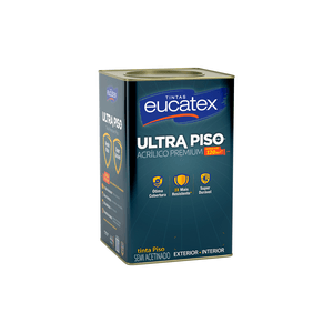 Tinta Piso Cinza Escuro 18 Litros Eucatex Peg & Pinte 4900006.18