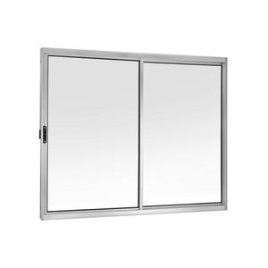 Vitro de Correr de Aluminio Branco 1.50 x 1.00 Metros - MGM