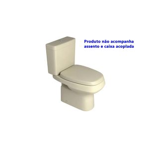 Bacia para Caixa Acoplada Monte Carlo Creme P.808.37 Deca