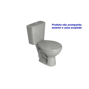 Bacia para Caixa Acoplada Izy Cinza Real P.111.87 Deca