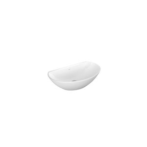 Cuba de Apoio Oval 50 x 30 cm Sem Mesa Branco L.69.17 - Deca