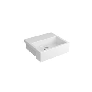 Cuba de Semi-Encaixe Retangular 36 x 33 cm Com Mesa Branco L.733.17 Deca