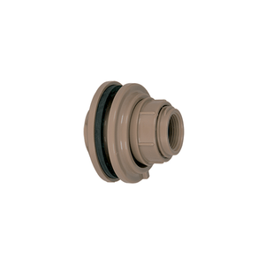 Adaptador Soldável 50mm x 1.1/2´ com Anel e Flange para Caixa Dágua - Amanco