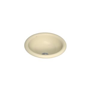 Cuba de Sobrepor Redonda 31 cm Sem Mesa Bege L.50.37 - Deca