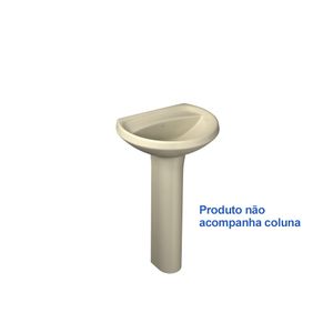 Lavatório 45 x 36 cm Izy Ravena Creme L.915.37 Deca
