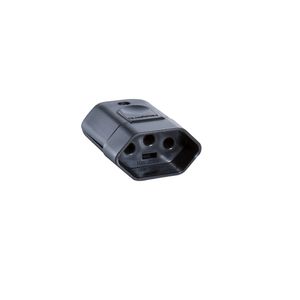 Plugue Fêmea 2P+T 20A 250v Preto 57403155 Tramontina
