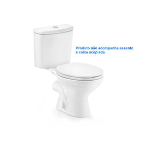 Bacia para Caixa Acoplada Azálea Branco 1913510010300 Celite