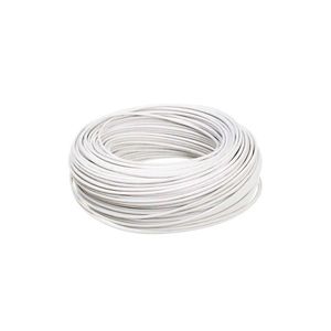 Cabo Fio Flexivel 1.5mm Branco - 1 Metro Linear