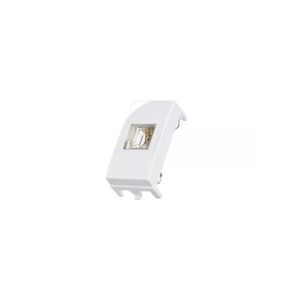 Módulo Tomada Sleek Telefone RJ11 Cor Branco 16046 MarGirius