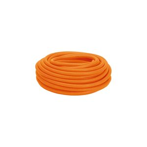 Conduíte Eletroduto Corrugado Reforçado Laranja 3/4´ 25mm Amanco - 1 Metro Linear
