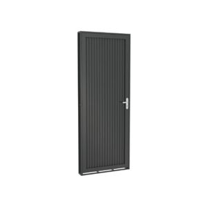 Porta Canelada 1,00 x 2,15 Metros Esquerda Ramassol 600294