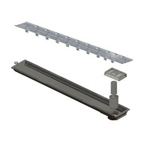 Ralo Linear 75 x 7 cm Tampa Oculta Saída Lateral - Versatile Linear