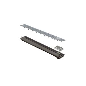 Ralo Linear 50 x 7 cm Tampa Oculta Saída Lateral - Versatile Linear