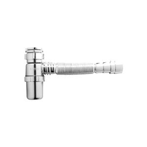 Sifão Sanfonado com Copo com Entrada 7.8 1.1.4 e 1.1.2 e Saída 40mm e 50mm Astra
