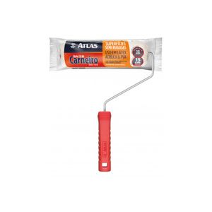 Rolo Lã de Carneiro 15 cm com Cabo Atlas 328/15