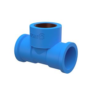 Tê Azul 32mm x 3/4´ Soldável com Bucha de Latão na Bolsa Central 35308385 Tigre