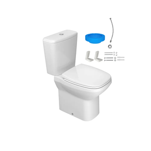 Kit Bacia com Caixa Acoplada e Assento Flex Branco KP.380.17 Deca