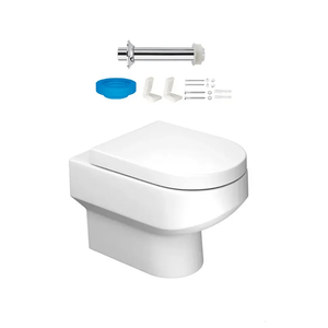 Kit Bacia Convencional e Assento Carrara Branco KP.60.17 Deca