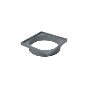Porta Grelha Quadrado para Grelha Quadrada 150mm Cinza 27591205 Tigre