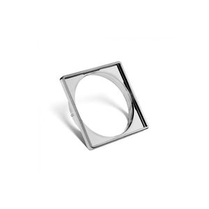 Porta Grelha Quadrado para Grelha Quadrada 150mm Cromado - Luconi