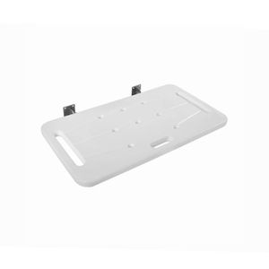 Banco para Banho Articulável Prime 70 x 45 cm Branco - LeveVida